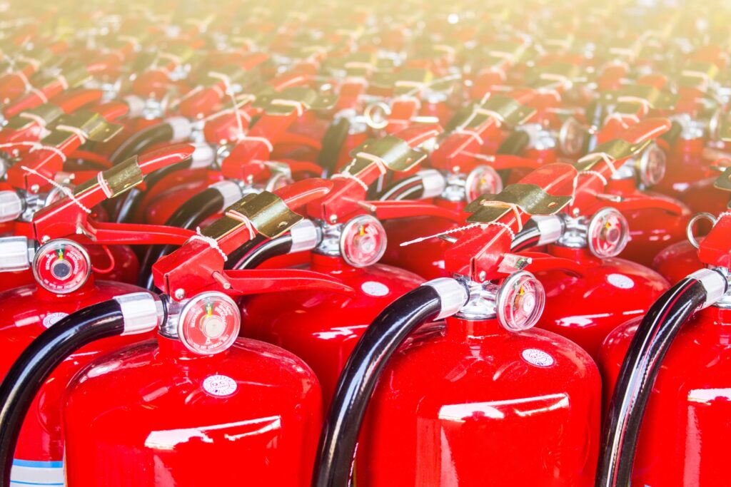 mantenimiento 
 Extintores